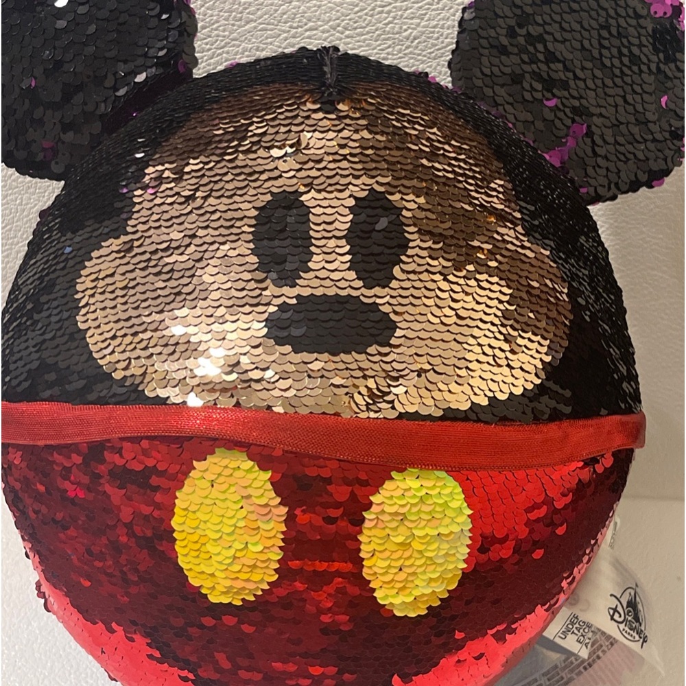 Disney Mickey Mouse Sequin Flip Plush Ball